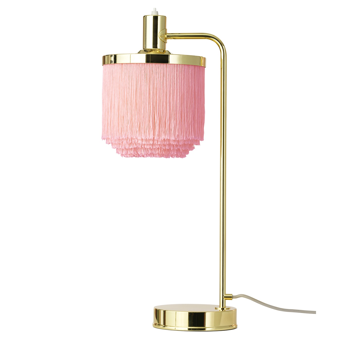 Fringe Bordlampe, Pale Pink