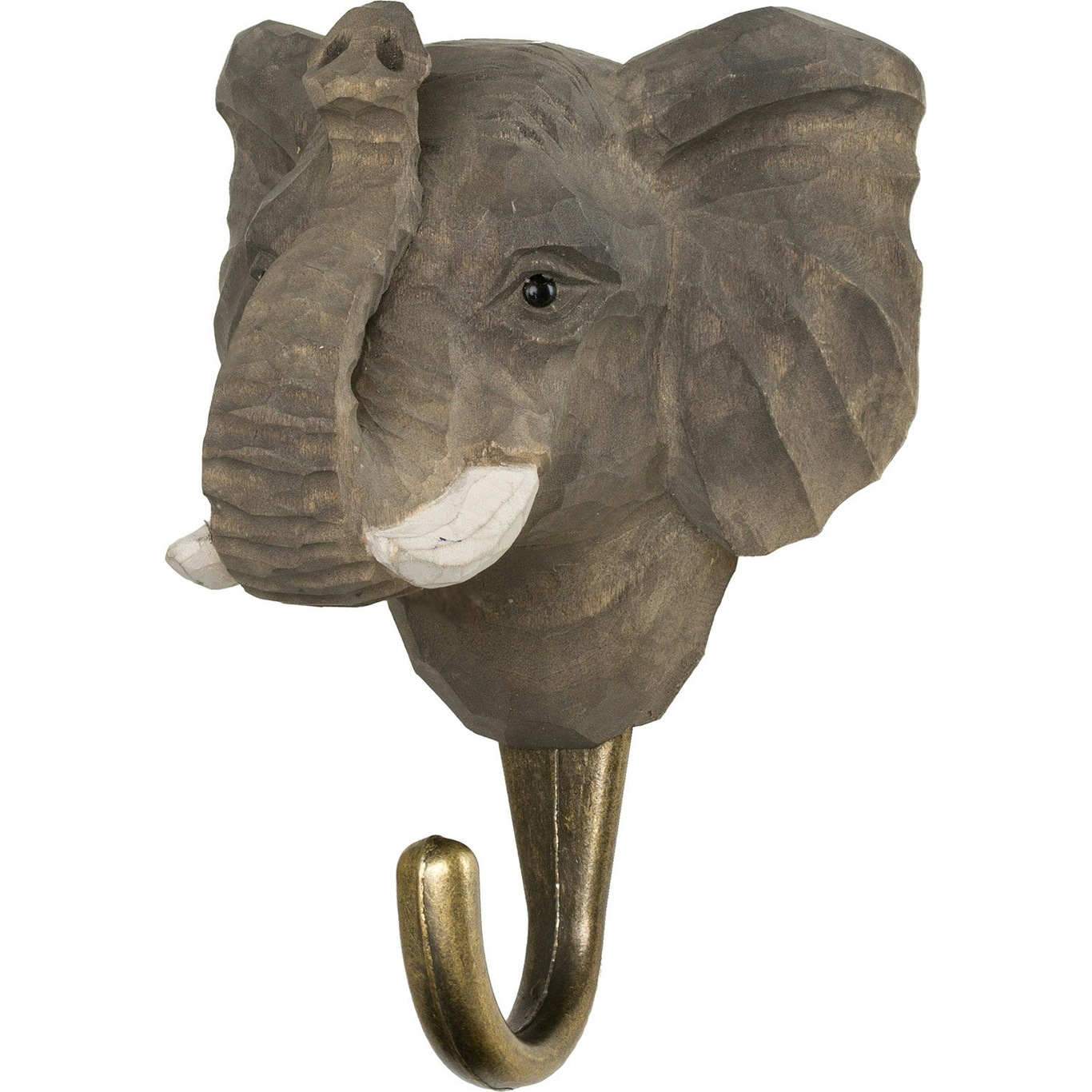 Håndskåret Krok, Elefant