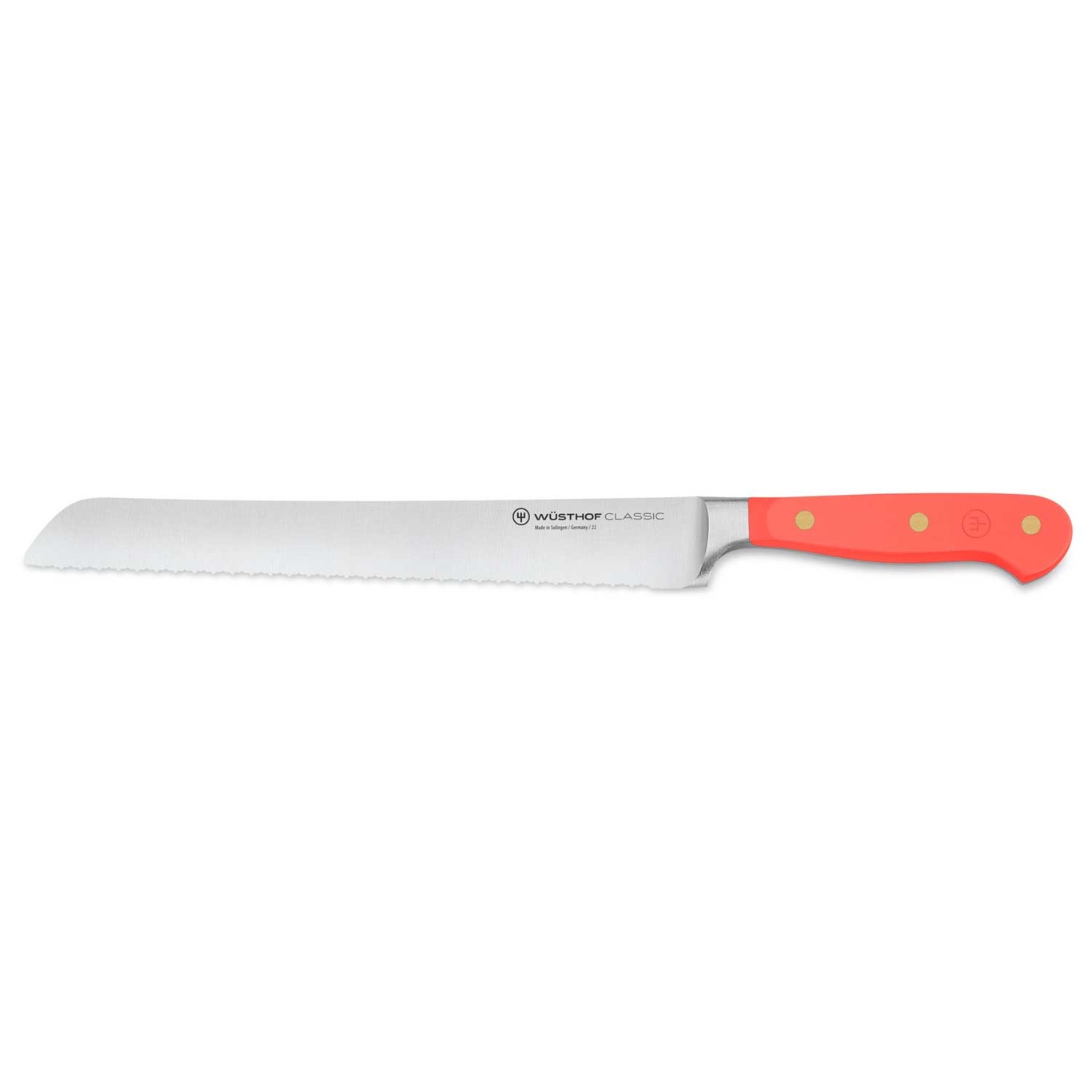 Classic Colour Brødkniv 23 cm, Coral Peach